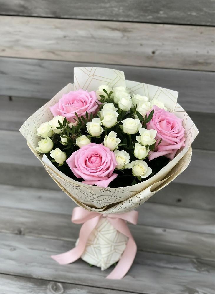 Букет цветов из: Розы в Кротовка