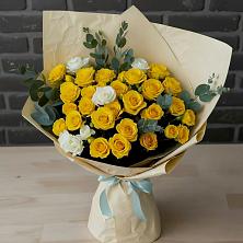 Букет цветов из:  Розы в Кротовка