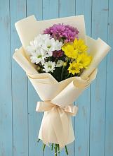 Букет цветов из:  Хризантемы #REPLACE_PRED# Кротовка