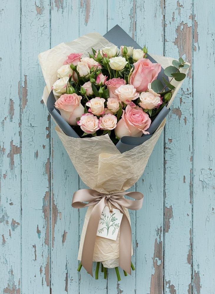 Букет цветов из: Розы в Кротовка