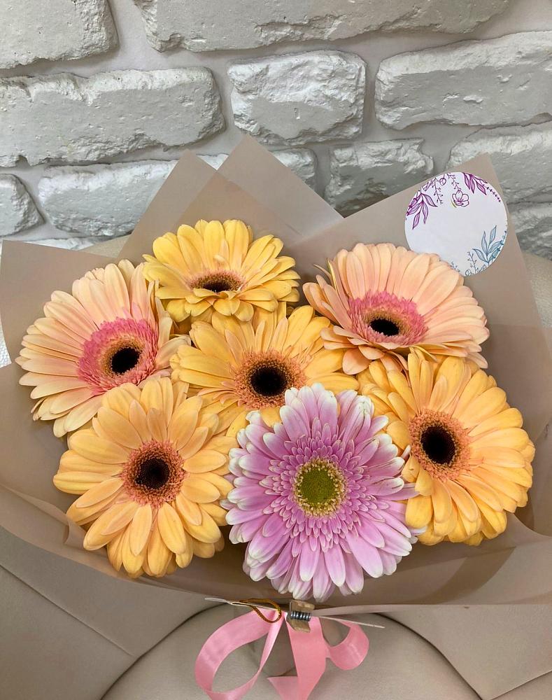 Букет цветов из: Герберы в Кротовка