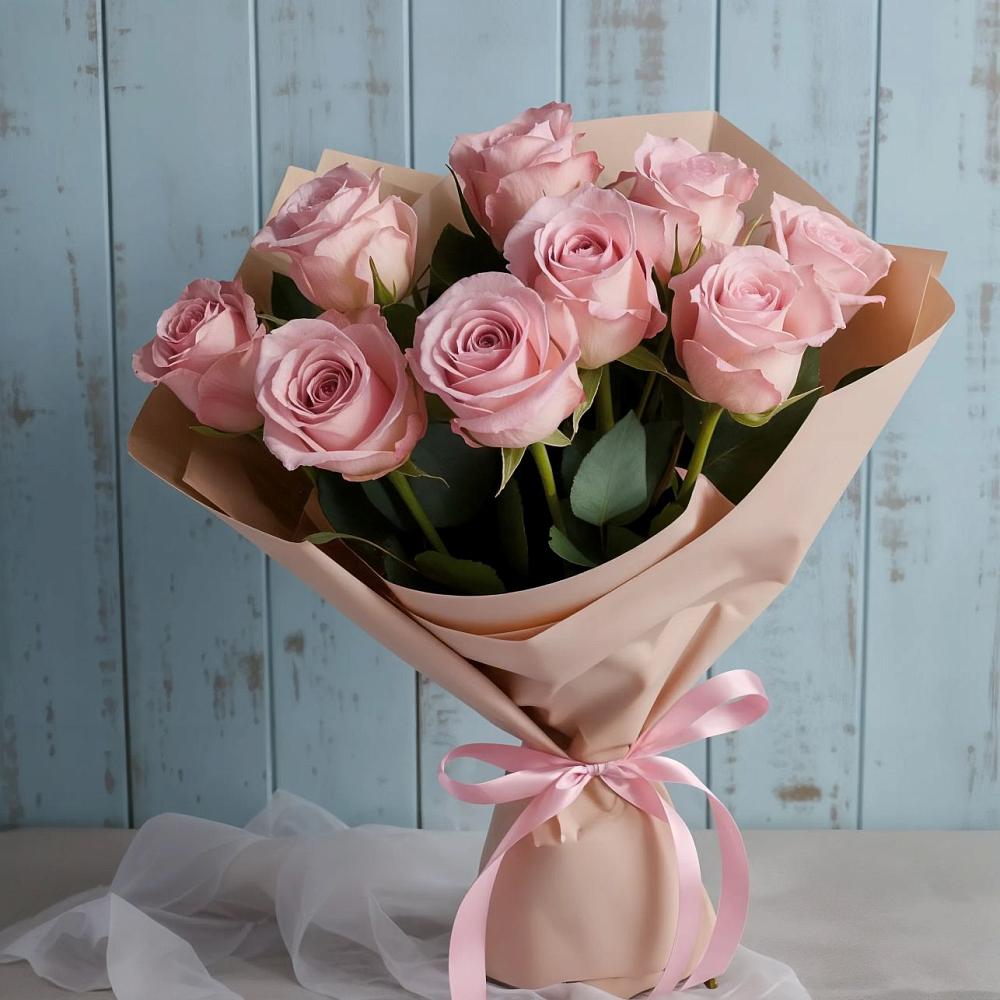 Букет цветов из: Розы в Кротовка