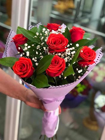 Букет цветов из: Розы в Кротовка