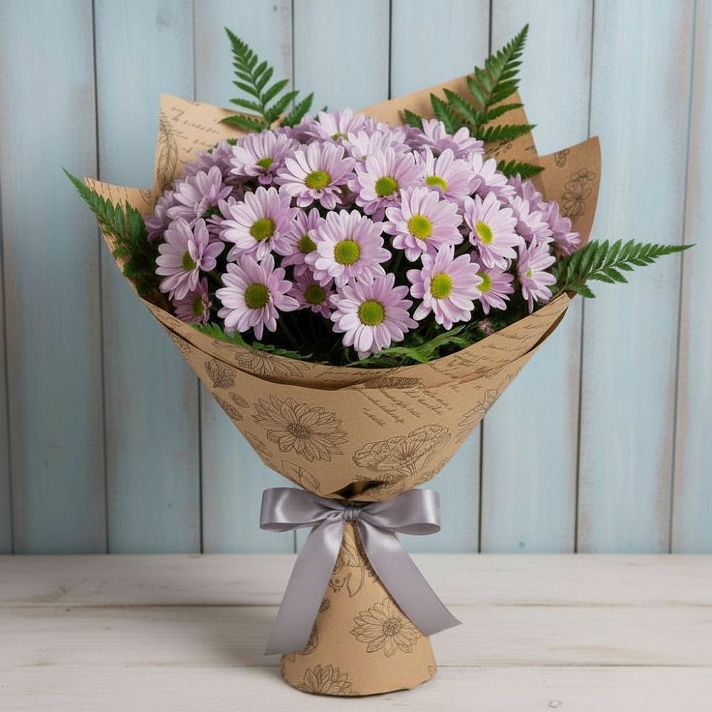 Букет цветов из: Хризантемы в Кротовка