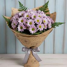 Букет цветов из:  Хризантемы #REPLACE_PRED# Кротовка