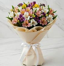Букет цветов из:  Альстромерии в Кротовка