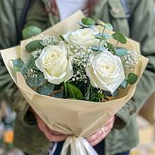 Букет цветов из:  Розы в Кротовка