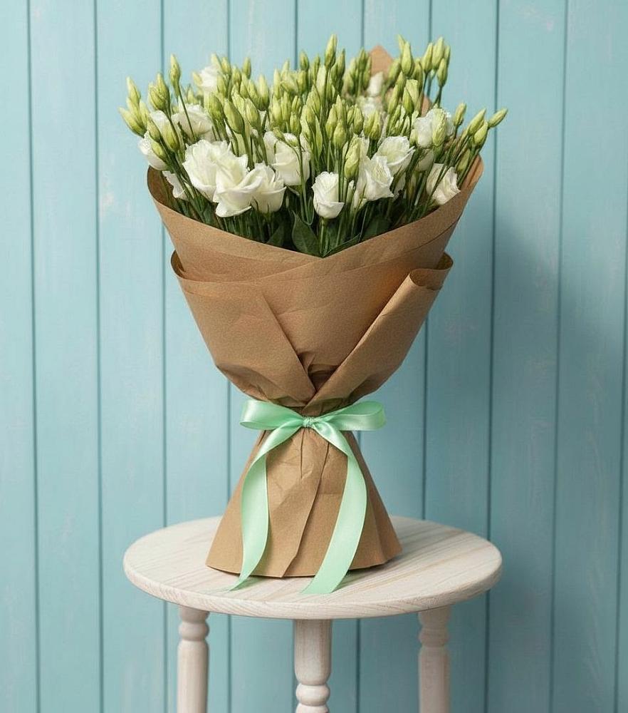 Букет цветов из: Лизиантусы в Кротовка