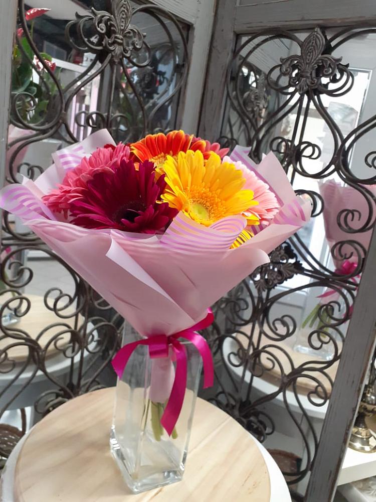 Букет цветов из: Герберы в Кротовка