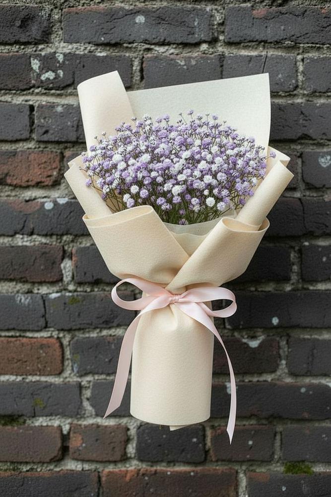 Букет цветов из: Гипсофила в Кротовка