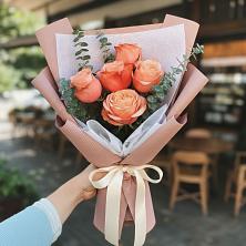 Букет цветов из:  Розы в Кротовка