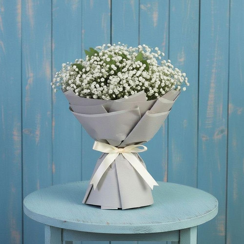 Букет цветов из: Гипсофила в Кротовка