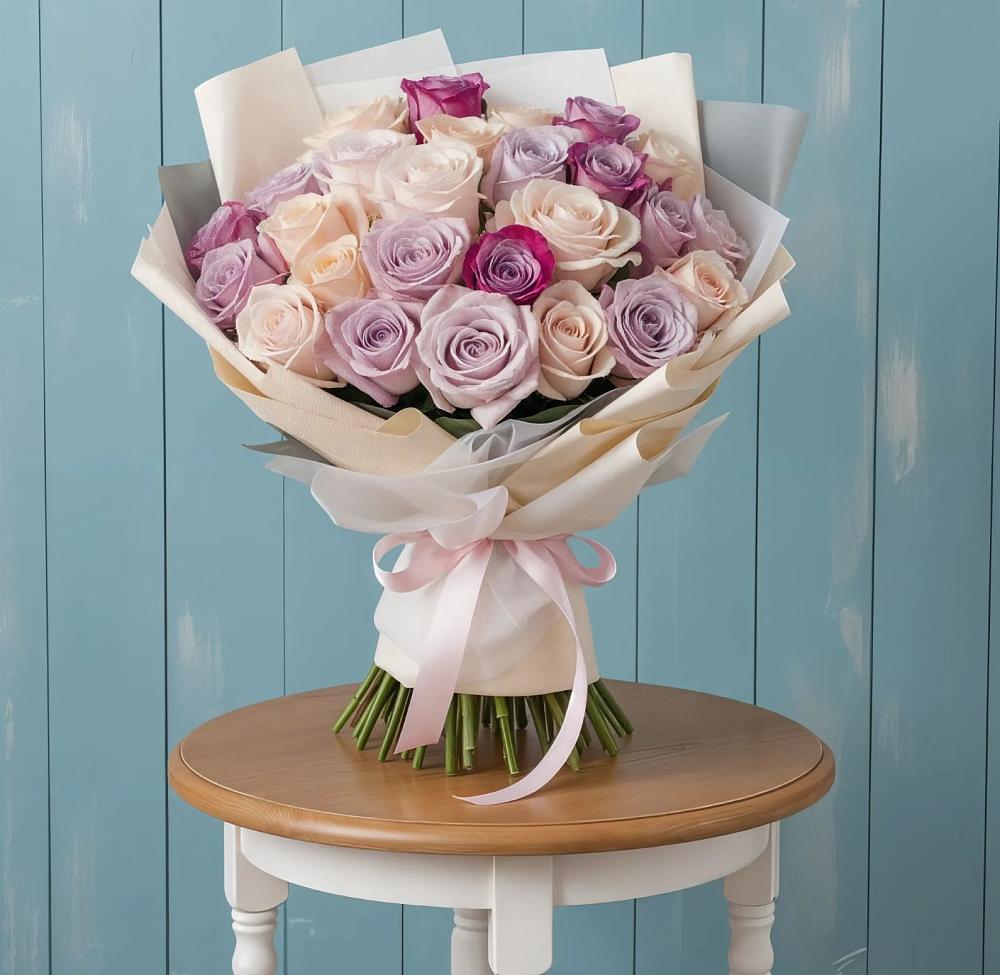 Букет цветов из: Розы в Кротовка