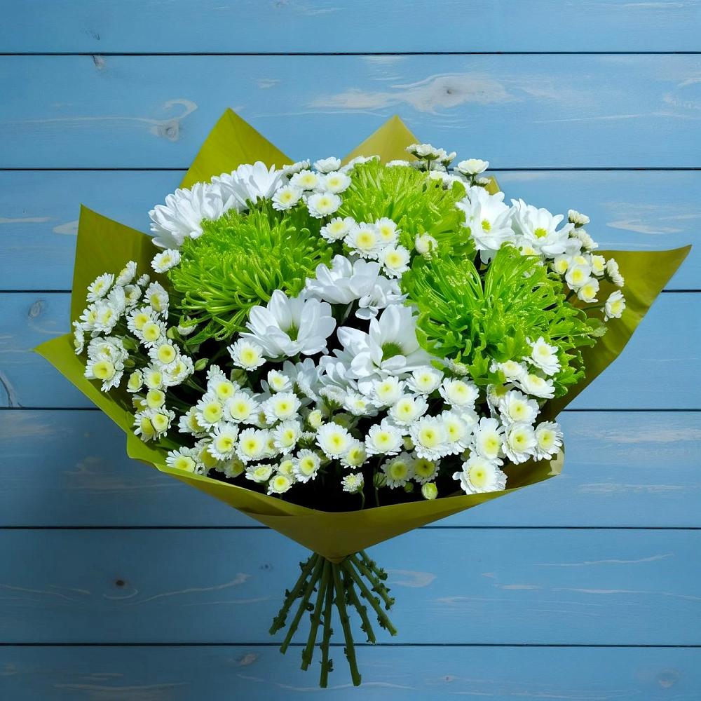 Букет цветов из: Хризантемы в Кротовка