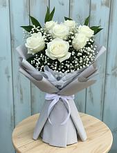 Букет цветов из:  Розы в Кротовка