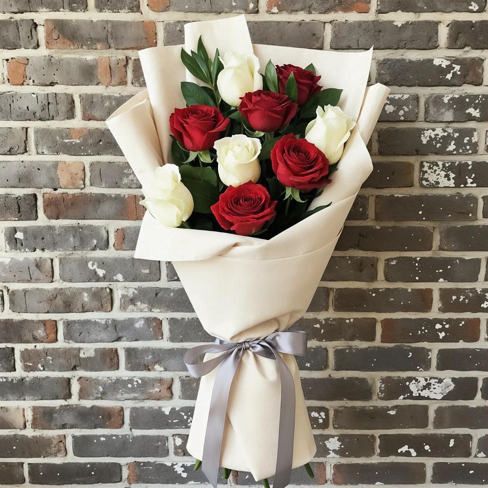 Букет цветов из: Розы в Кротовка