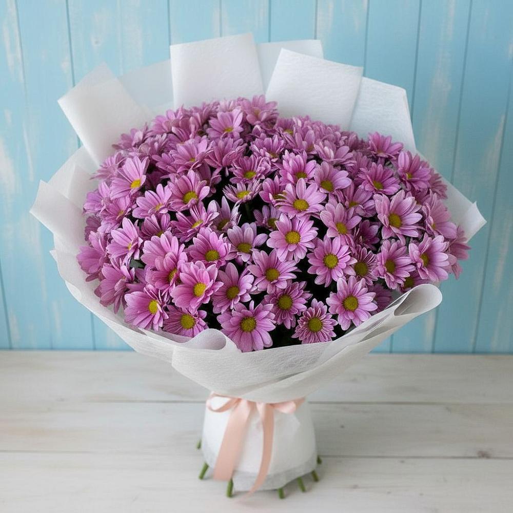 Букет цветов из: Хризантемы в Кротовка
