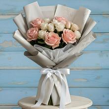 Букет цветов из:  Розы в Кротовка