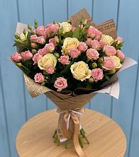Букет цветов из:  Розы в Кротовка