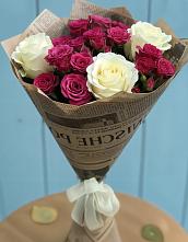 Букет цветов из:  Розы в Кротовка