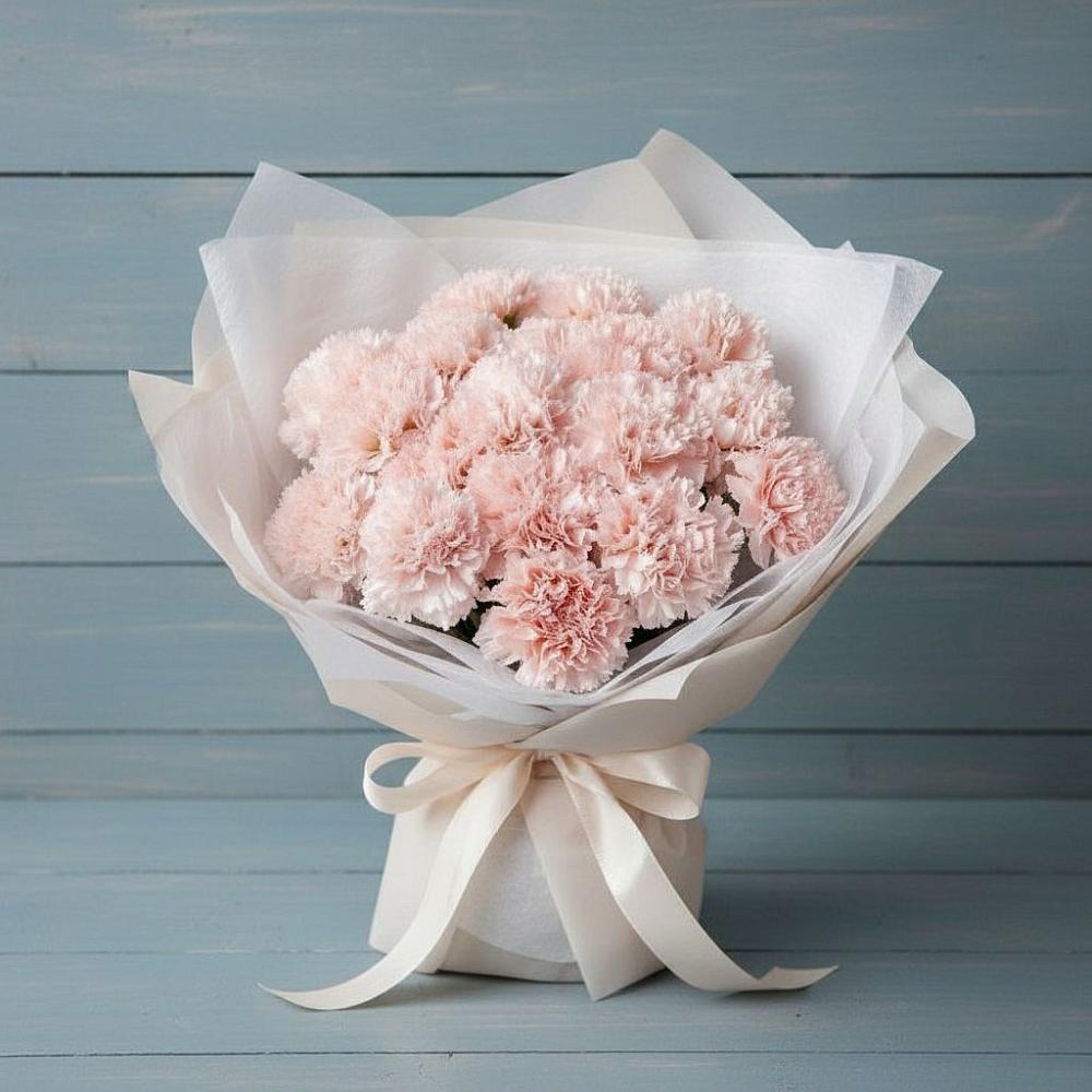 Букет цветов из: Гвоздики в Кротовка