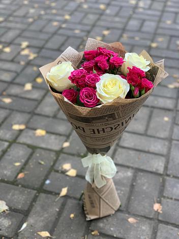 Букет цветов из: Розы в Кротовка