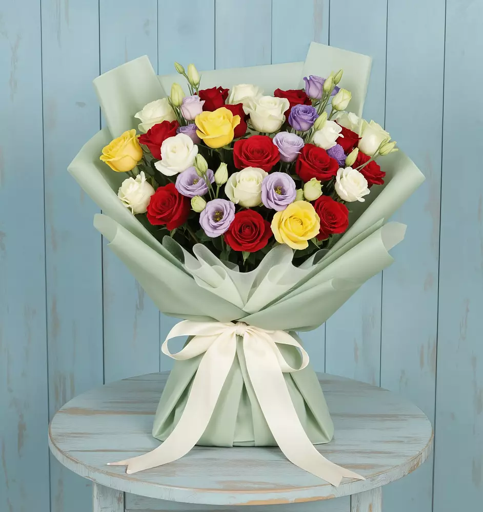 Букет цветов из: Розы в Кротовка