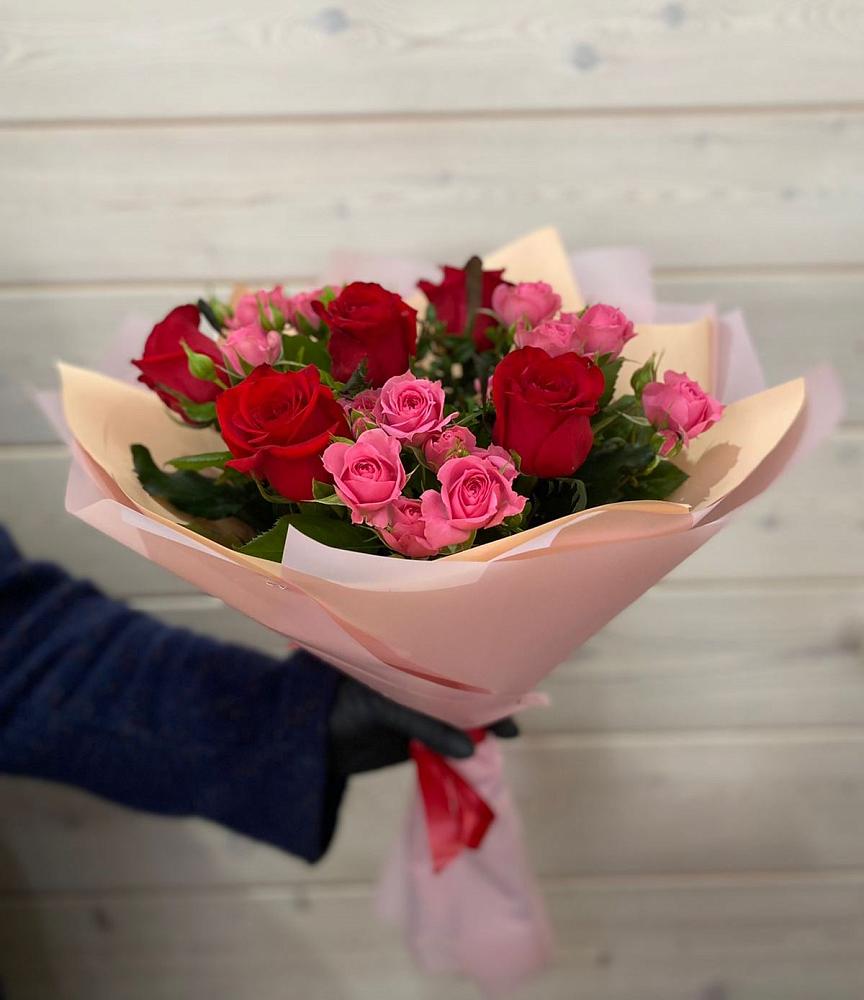 Букет цветов из: Розы в Кротовка