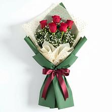 Букет цветов из:  Розы в Кротовка