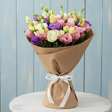 Букет цветов из:  Лизиантусы в Кротовка