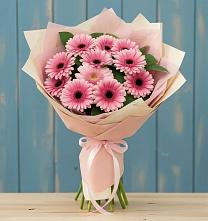 Букет цветов из:  Герберы #REPLACE_PRED# Кротовка