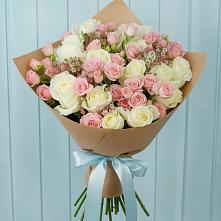 Букет цветов из:  Розы #REPLACE_PRED# Кротовка
